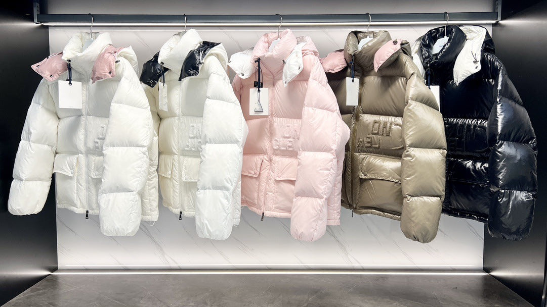 Pink Puffer Jacket
