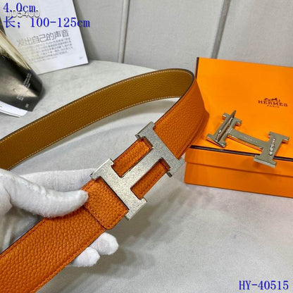 Iconic Reversible Leather Belt