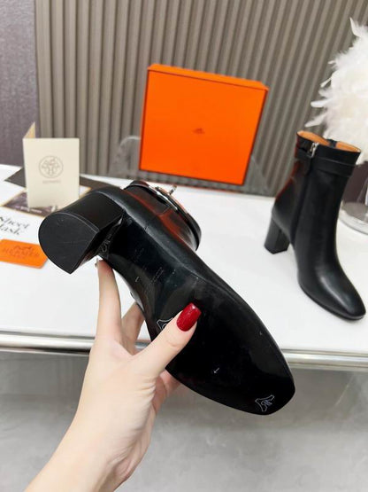 Leather Ankle Boots