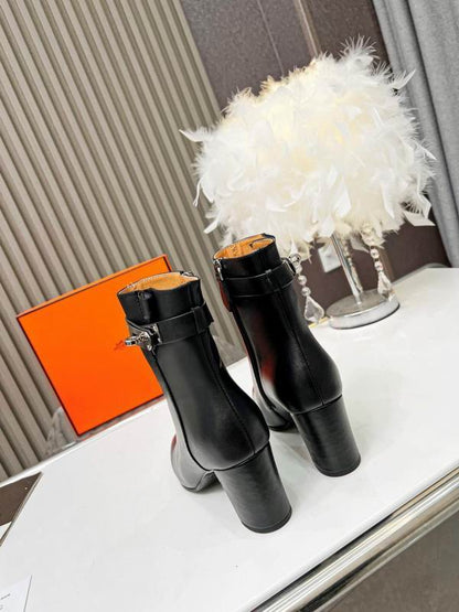 Leather Ankle Boots