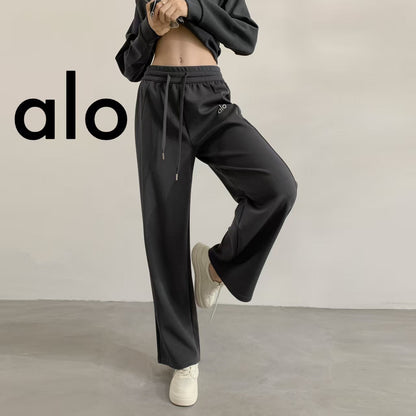 Wide-Leg Sweatpants
