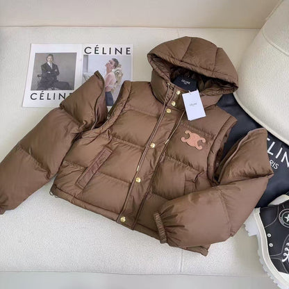 Brown Puffer Jacket