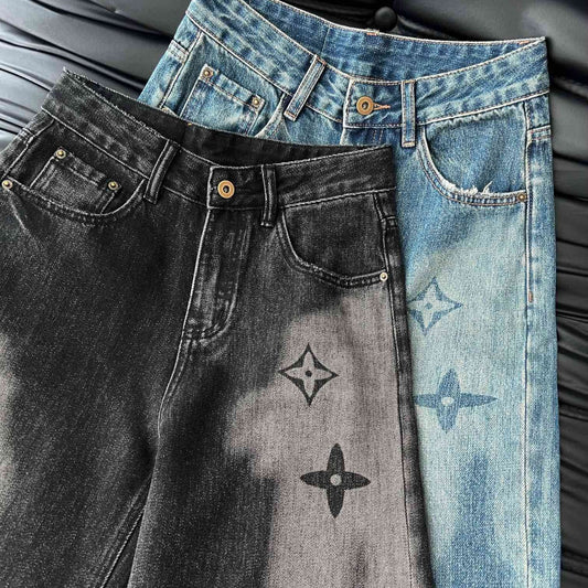 Classic Straight Denim Jeans