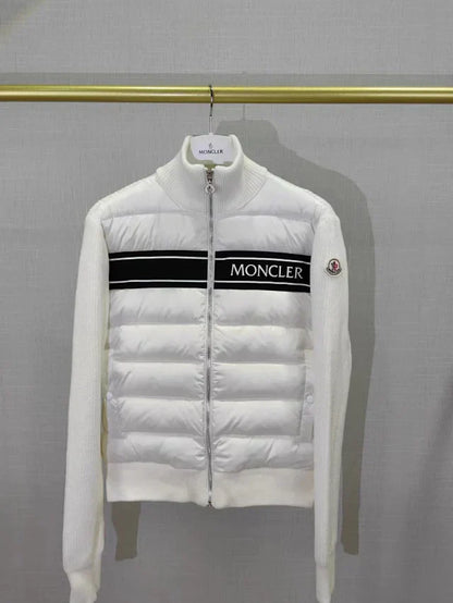 Hybrid Puffer Knit Jacket