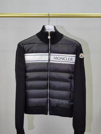 Hybrid Puffer Knit Jacket